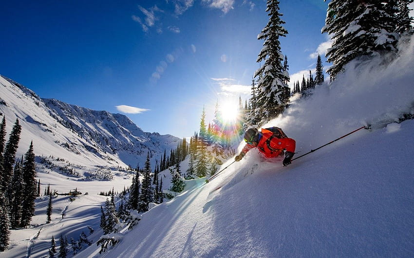 Heliskiing in Revelstoke is the only way to celebrate turning 50 HD wallpaper