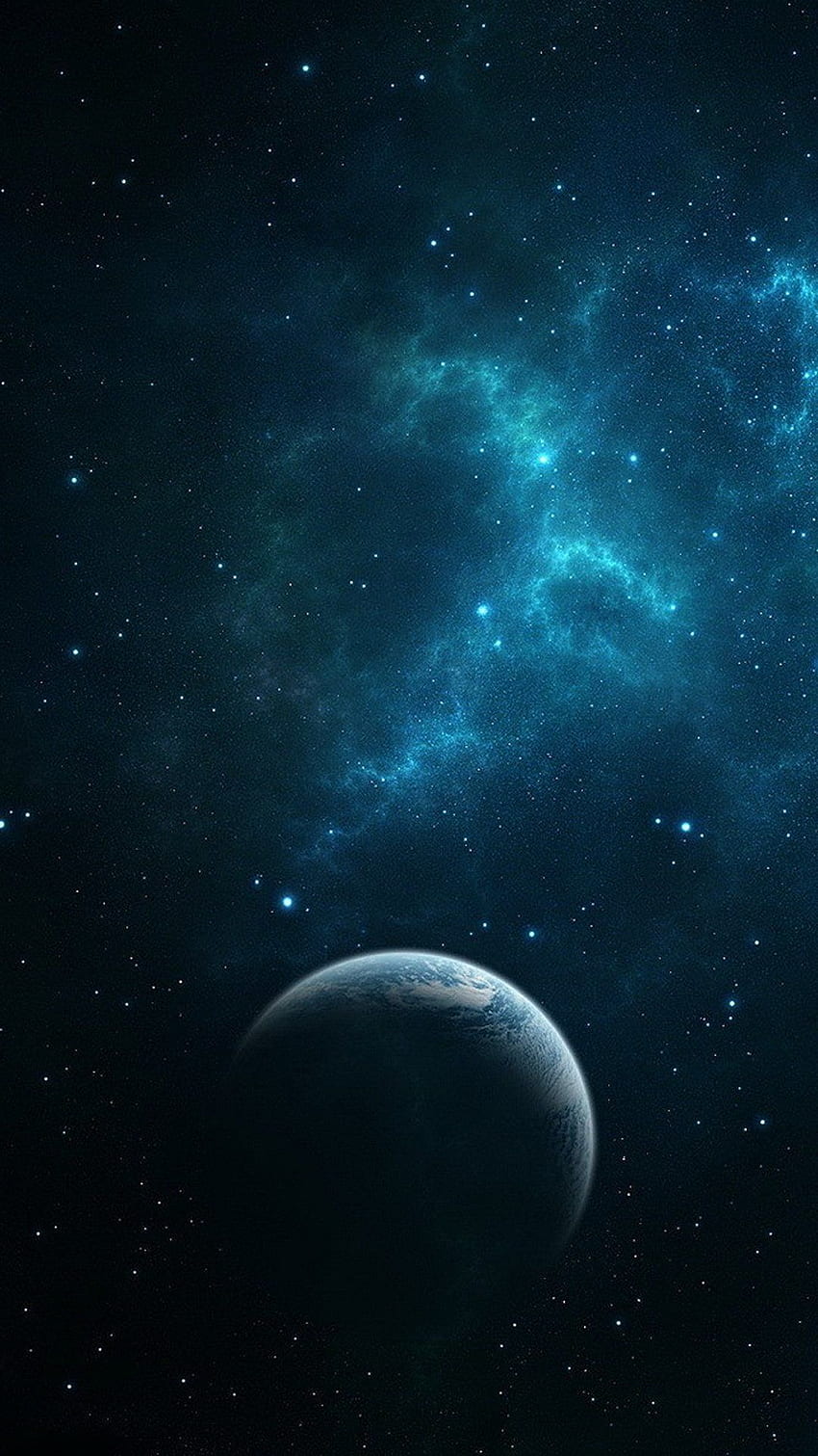 High Definition Tablet Space, Blue Tablet HD phone wallpaper