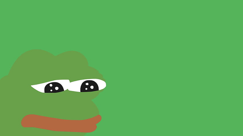 Pepe The Frog 배경, 슬픈 개구리 HD 월페이퍼