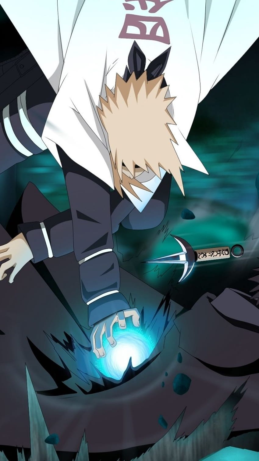 Naruto und Minato HD-Handy-Hintergrundbild