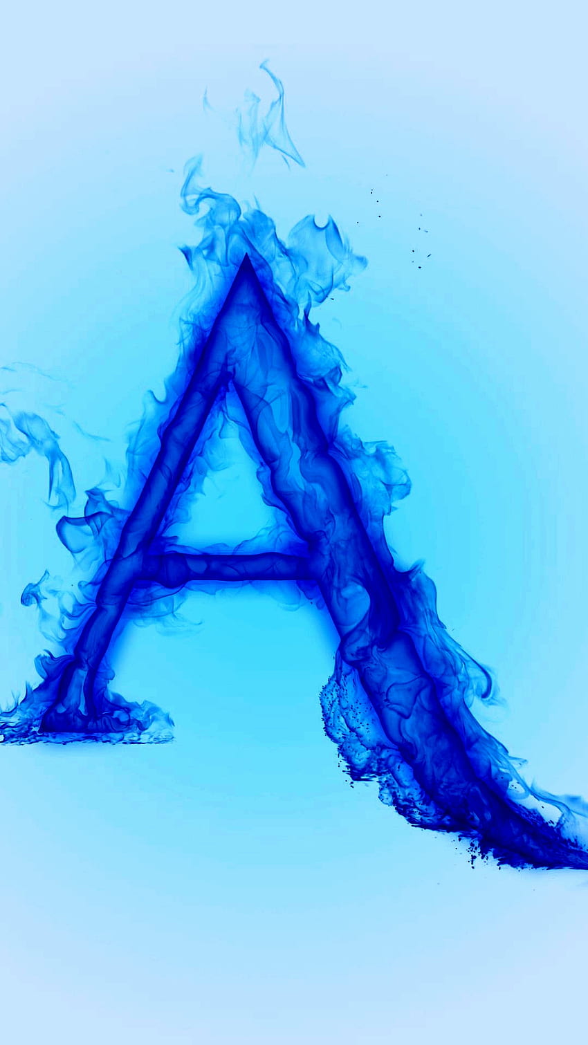 A A A A A, aqua, biru elektrik wallpaper ponsel HD