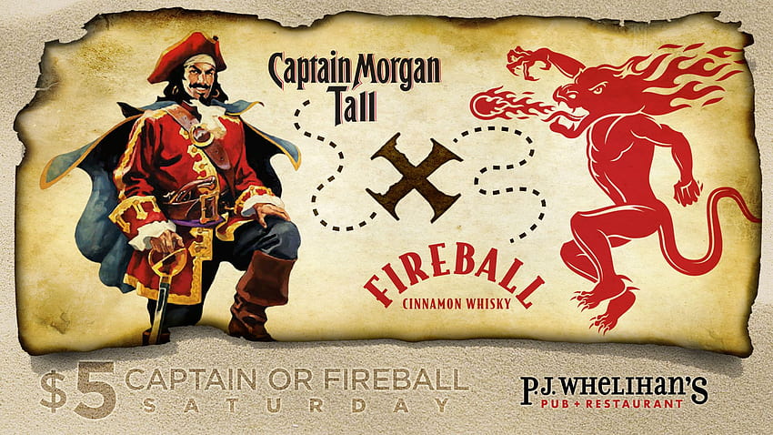 $5 Captain Morgan Tall Drinks + $5 Fireball Shots Every Friday at HD wallpaper