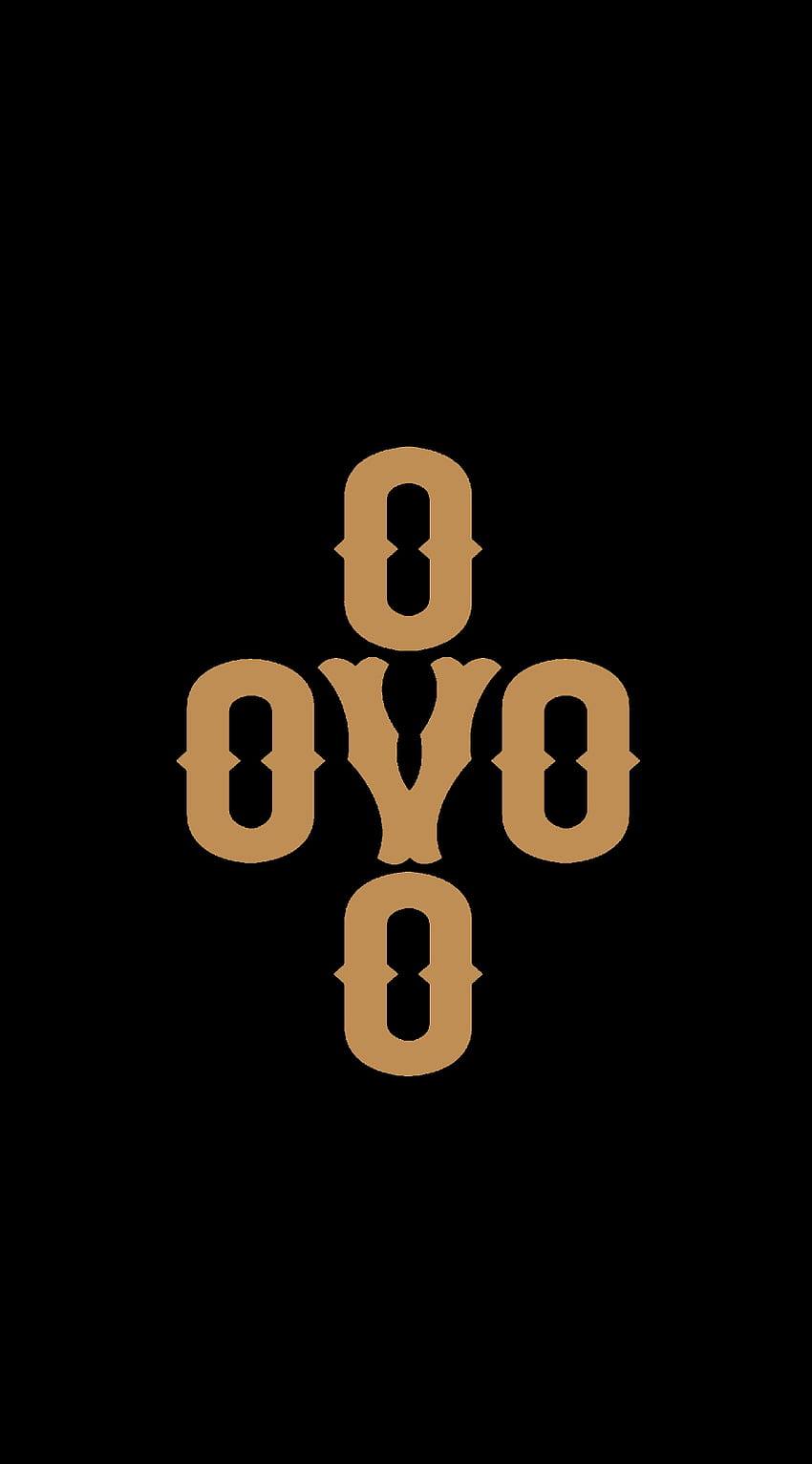 Drake - OVO AMOLED, Drake-Logo HD-Handy-Hintergrundbild