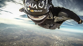 military wingsuit wallpaper