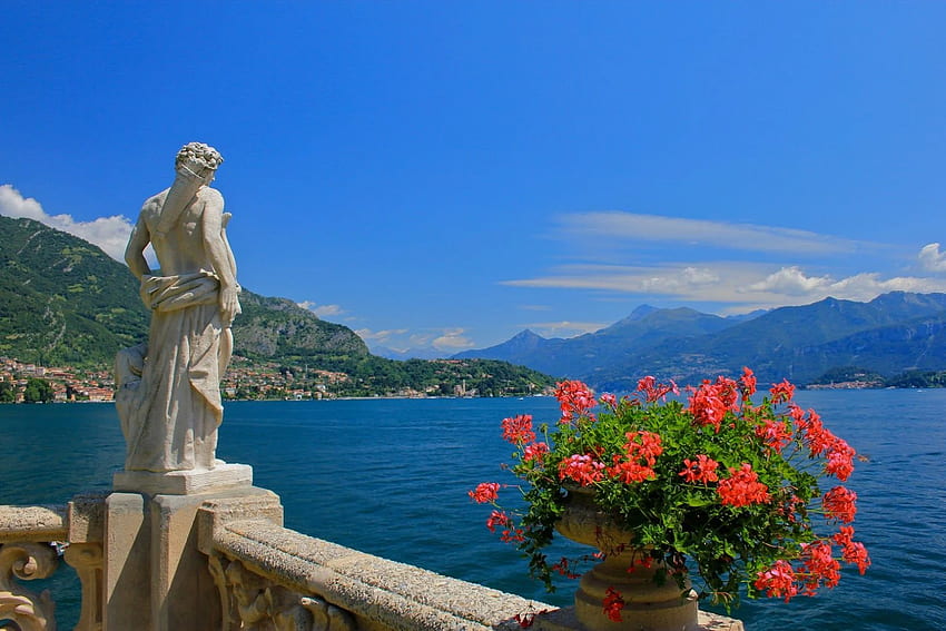 Five 5: Lake Como (Italy) HD wallpaper