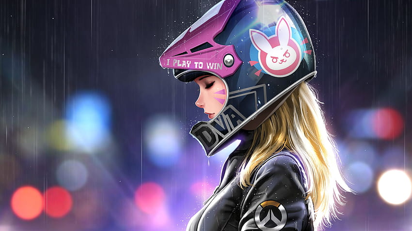 Dva Biker Girl, Games, , , Background HD wallpaper