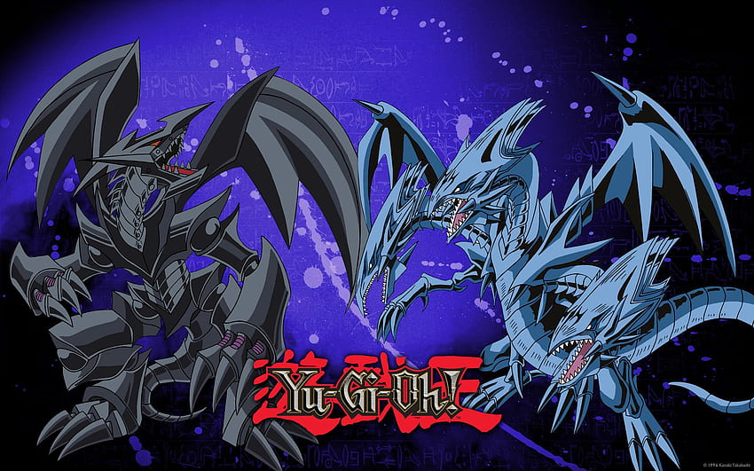 Blue Eyes White Dragon, Red Dragon Archfiend HD wallpaper Blue Eyes White Dragon, Red Dragon Archfiend HD wallpaper