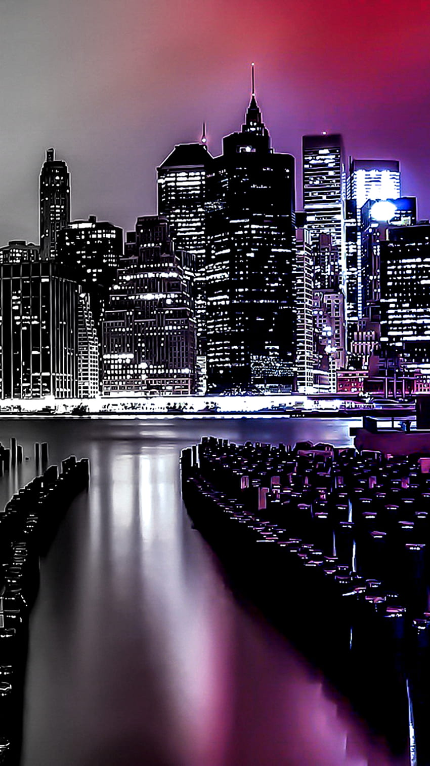 City Lights, Night City HD phone wallpaper | Pxfuel