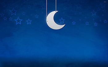 Moon And Stars Background Vector Art Icons and Graphics for Free Download