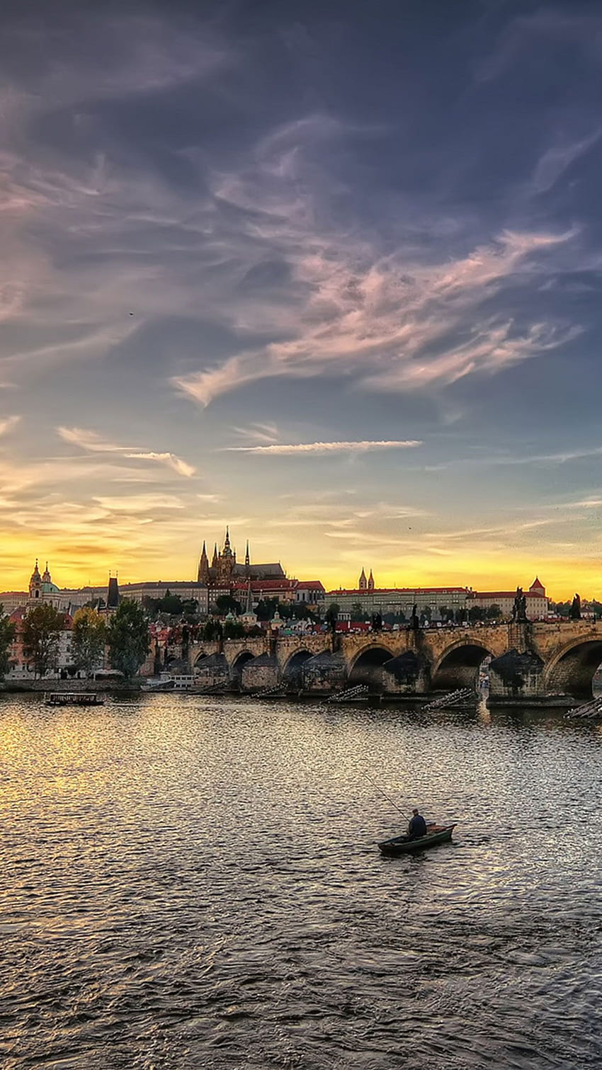 Stadt Prag in der Tschechischen Republik für HD-Handy-Hintergrundbild
