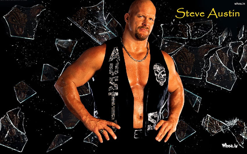 ... Steve Austin Posing in Black Jacket ... HD wallpaper