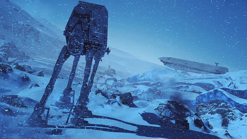 Black and gray car engine, Hoth, Star Wars, video games HD wallpaper