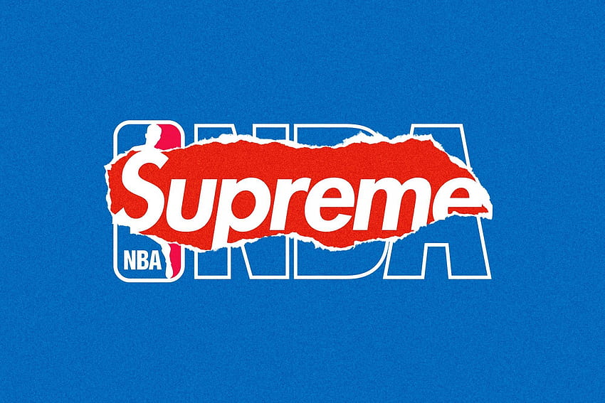 シュプリーム バスケットボール ロゴ、クールなシュプリーム NBA 高画質の壁紙