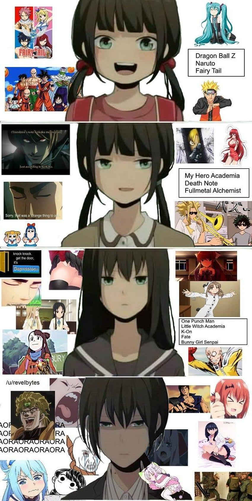 Very sad anime memes  rim14andthisisdeep