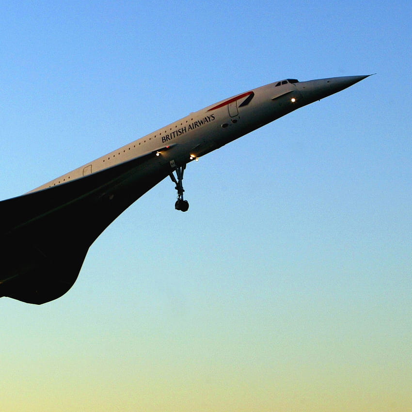 Die Concorde und der verlorene Ruhm des kommerziellen Luftverkehrs. Der New Yorker, Concorde-Flugzeug HD-Handy-Hintergrundbild