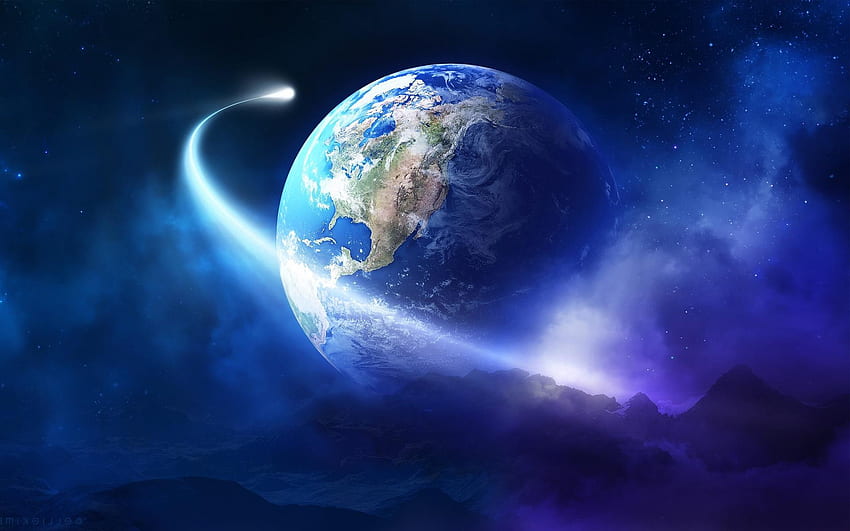 Planet Earth Pro and Background on PicGaGa, Cool Earth Abstract HD wallpaper  | Pxfuel