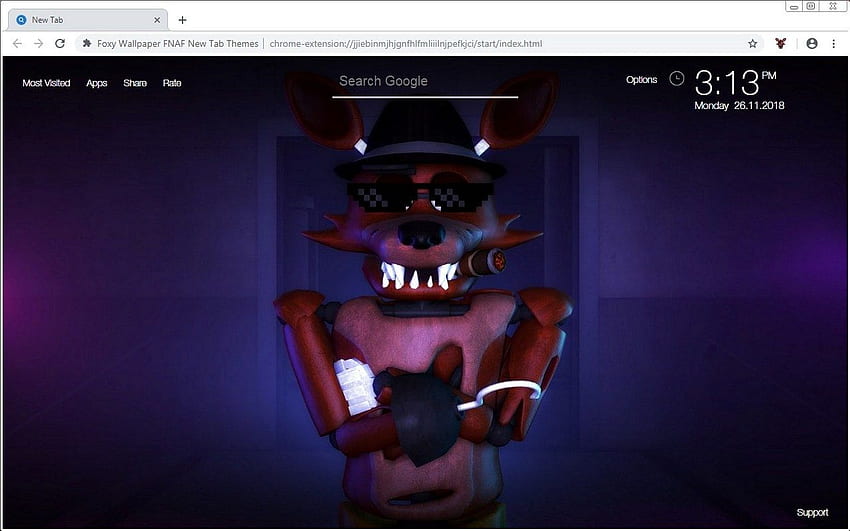 FNAF Google Chrome Theme