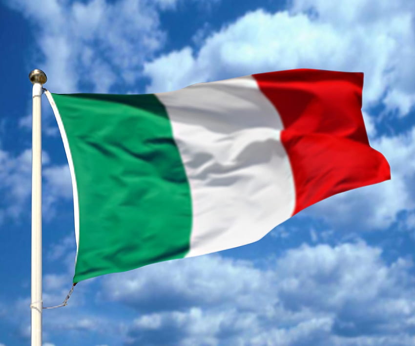 Italian flag, k, flag of Italy, grunge, flags, Cool Italian Flag HD wallpaper