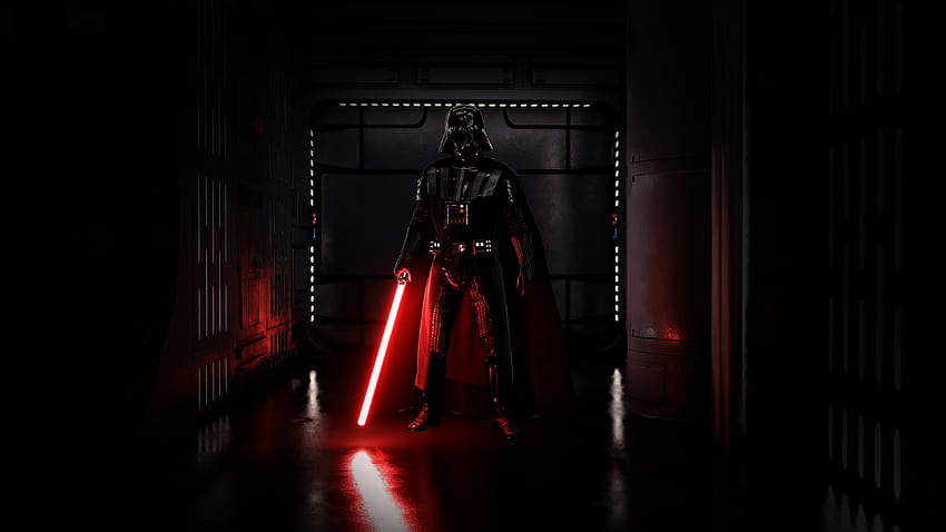 U Darth Vader Lightsaber Star Wars: Battlefr HD 월페이퍼