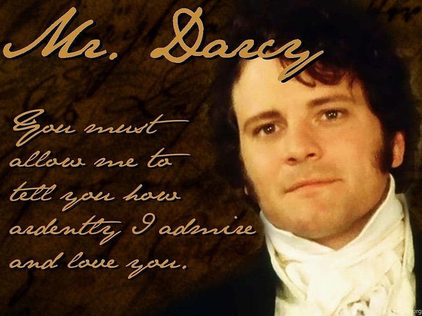 Mr. Darcy Pride And Prejudice 1995 6285756 HD wallpaper