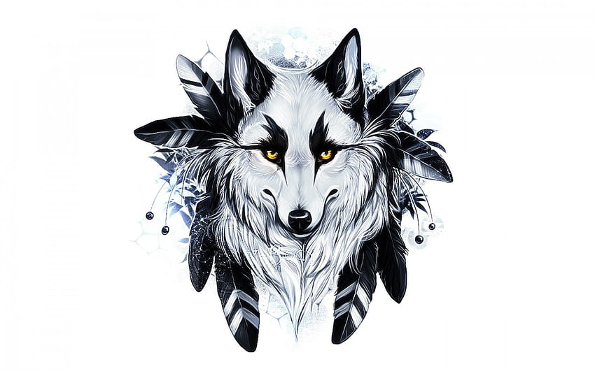 Wolf tattoo by Douglas Prudente  Post 22715