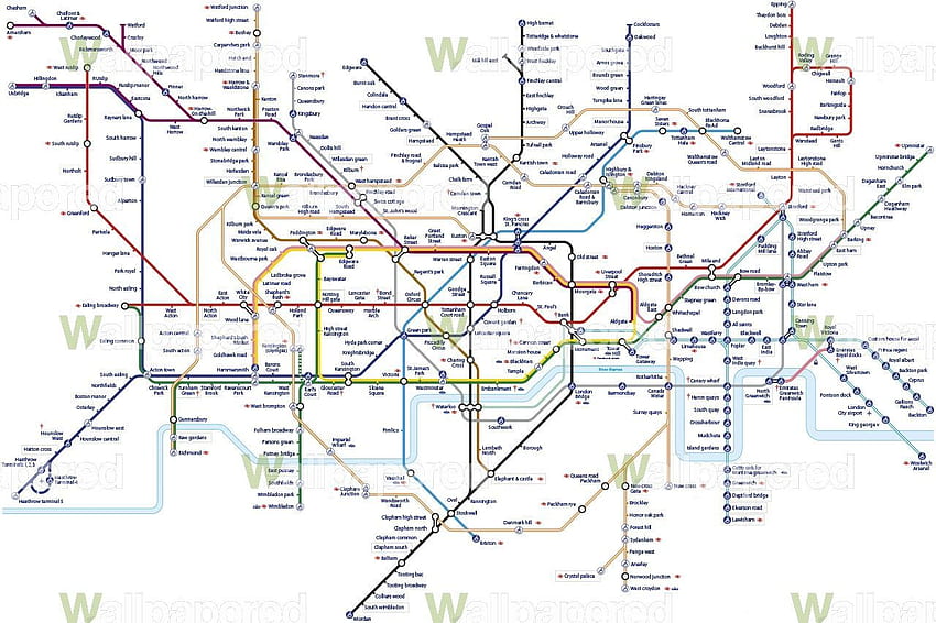 U-Bahn-Karte Wand. U-Bahn-Karte Wand. Little, Londoner U-Bahn HD-Hintergrundbild