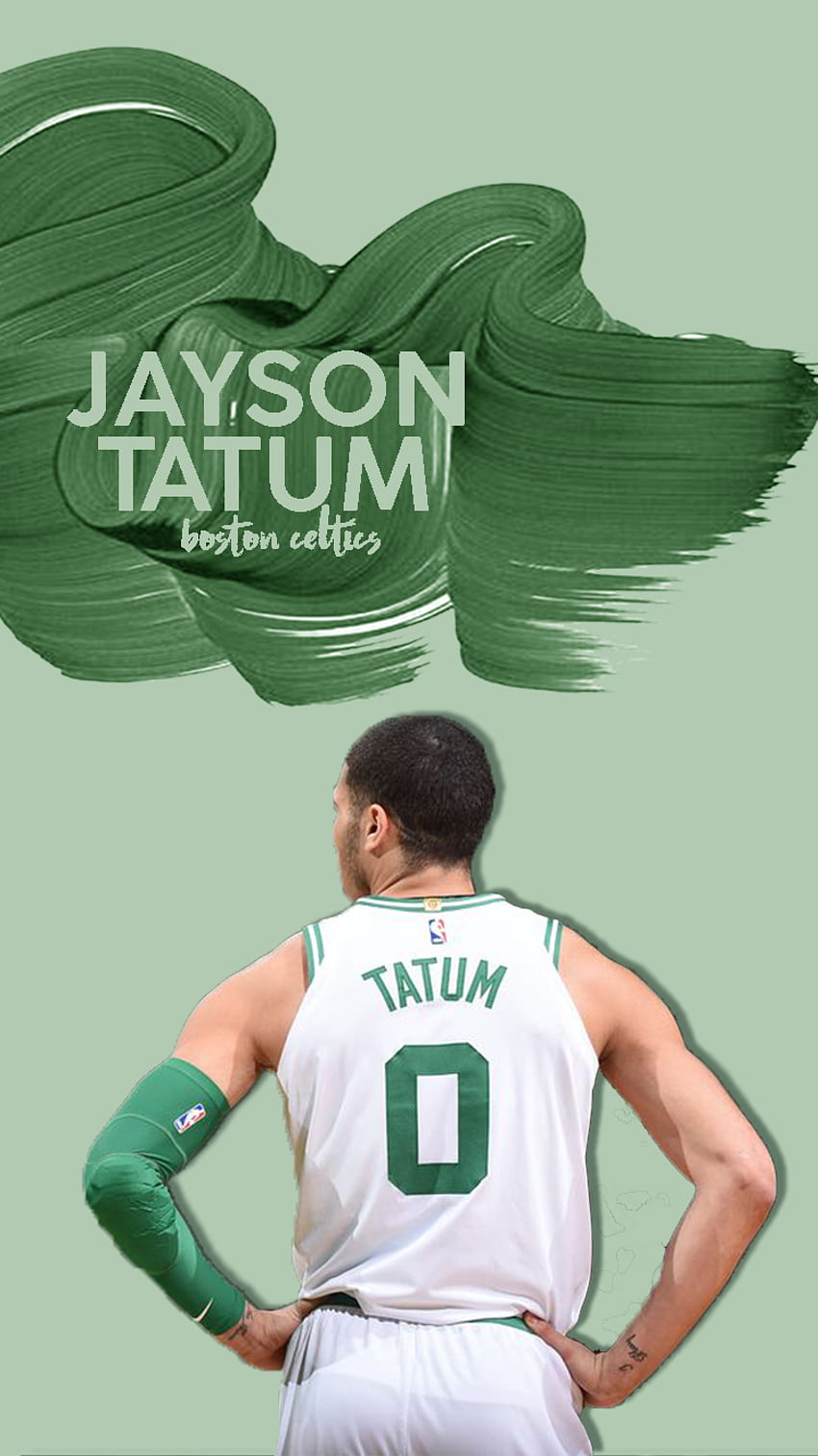 Jersey Jayson Tatum wallpaper ponsel HD