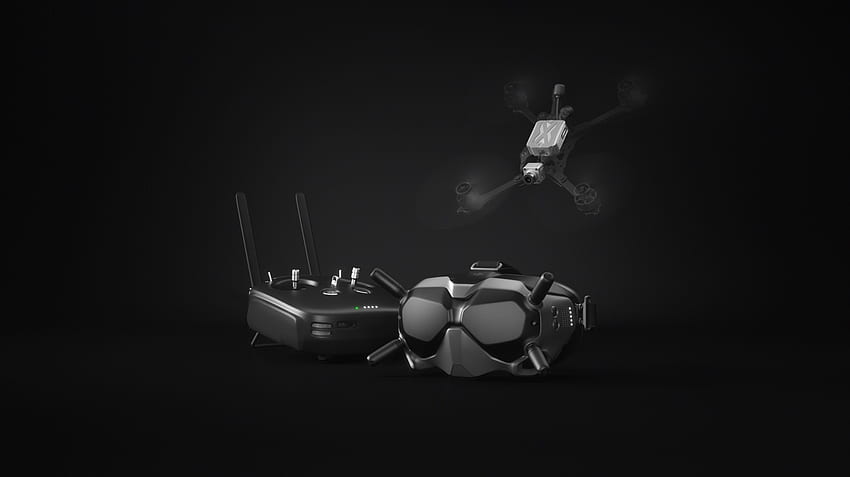 Публикувана екосистема DJI Digital FPV, изведете състезанията с дронове на ново ниво. DJI ФОРУМ, лого на DJI HD тапет