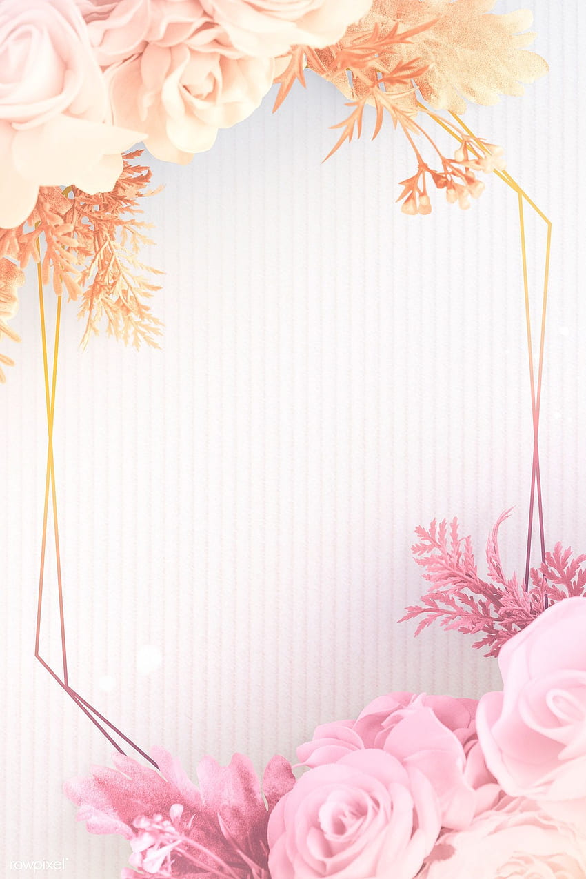 White & Pink Flowers Wallpaper Mural | Ever Wallpaper UK