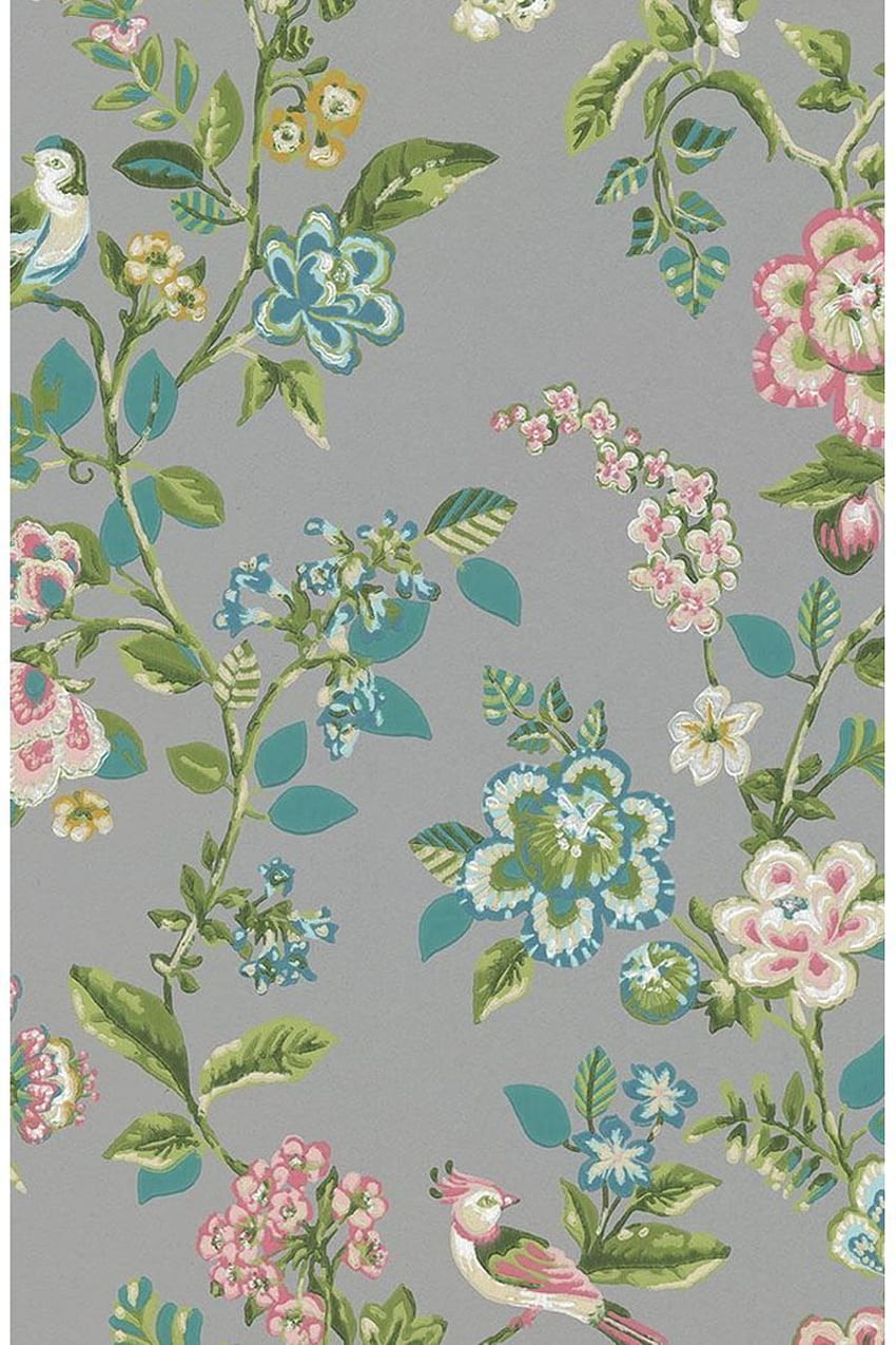 Botanical Print grey. Pip Studio the Official website, Grey Green HD phone wallpaper