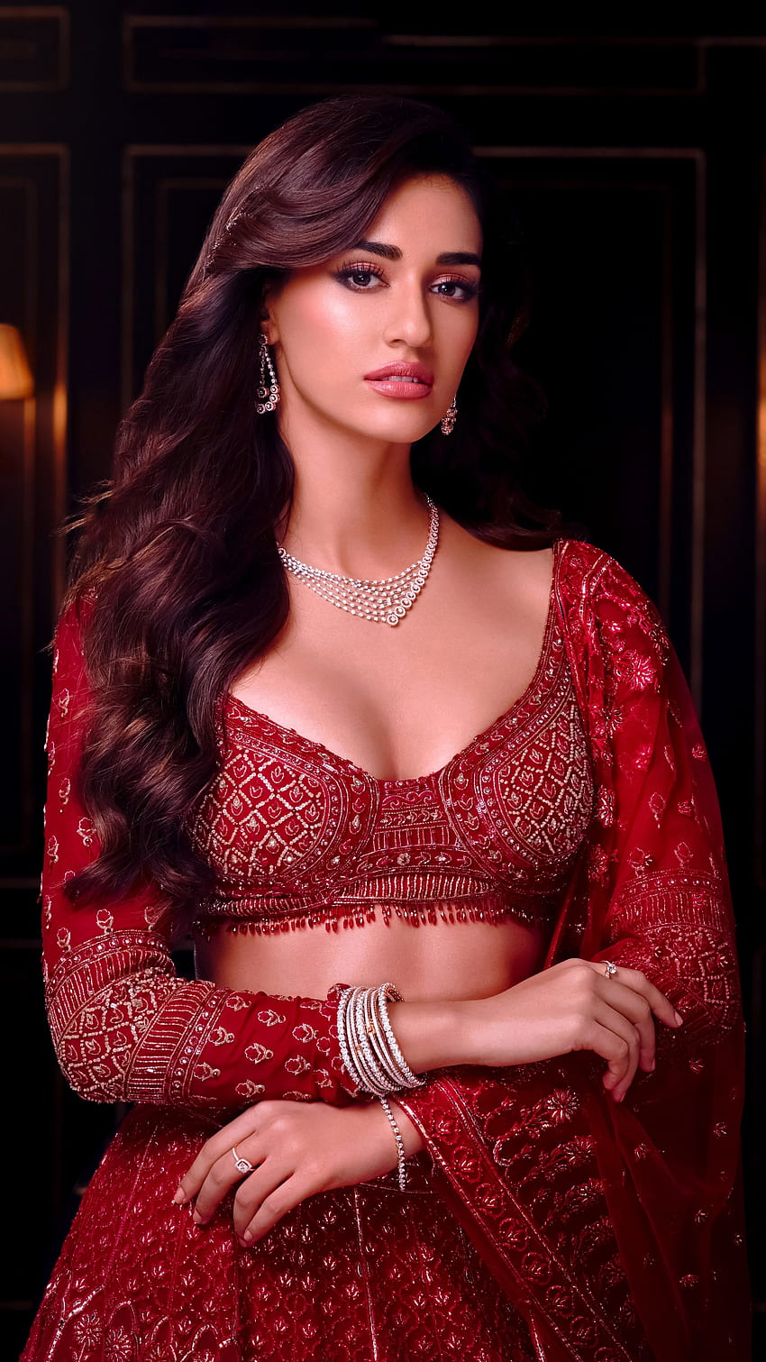 Disha Patani, Bollywood-Schauspielerin HD-Handy-Hintergrundbild