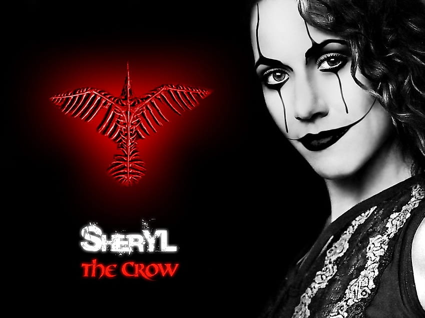 Sheryl Crow Goth, modèle, sheryl crow, chaud, goth, fille, femme Fond d'écran HD