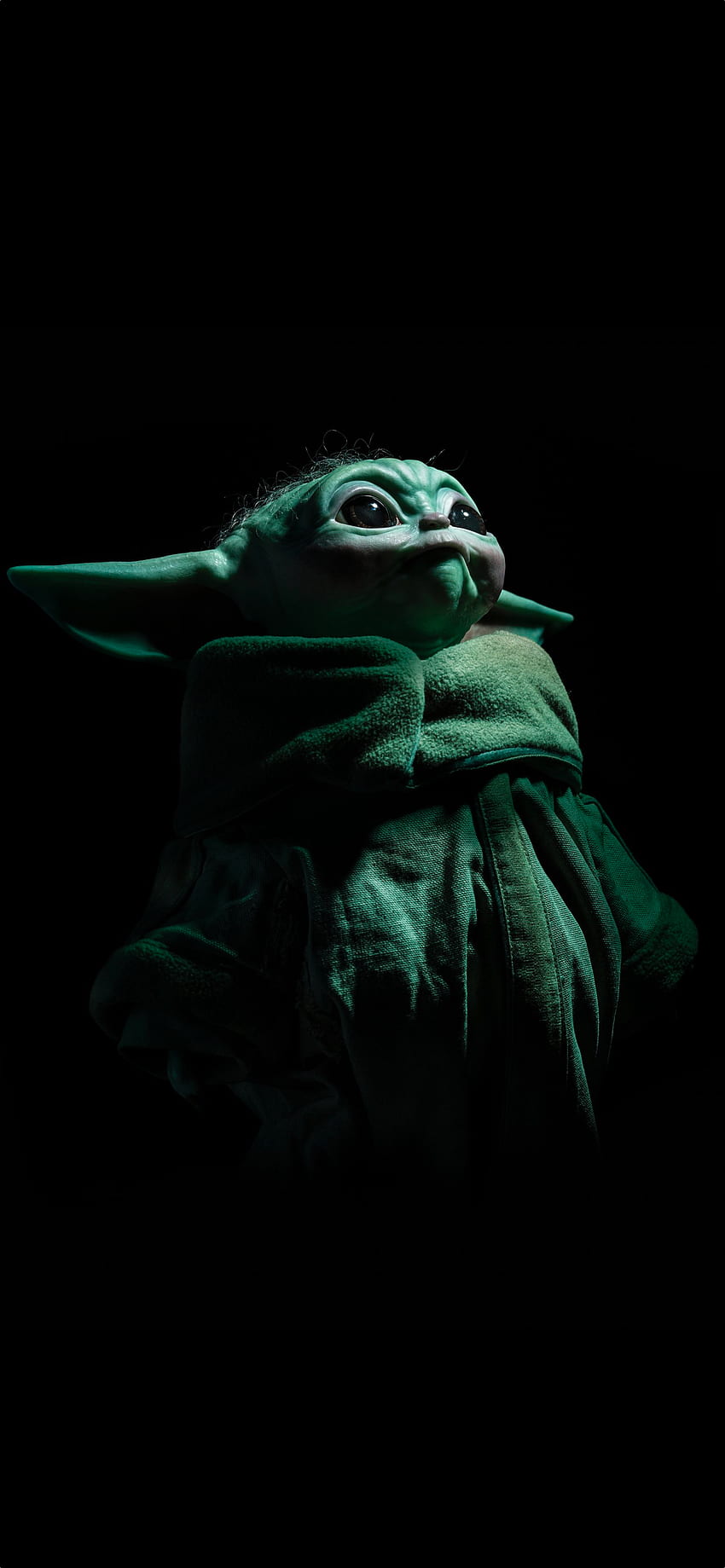 schön von Grogu (das Kind auch bekannt als Baby Yoda) HD-Handy-Hintergrundbild