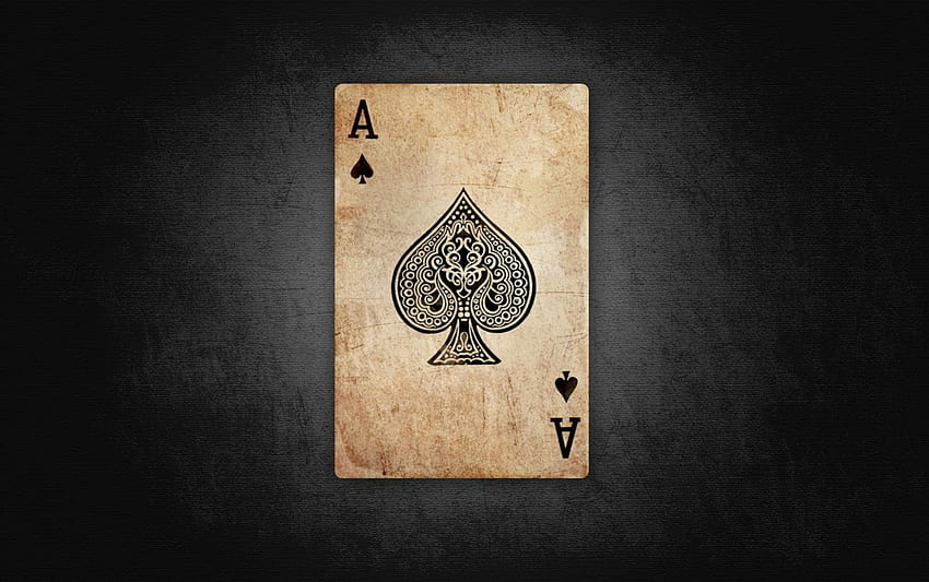 Ace Of Spades, spades, black, awesome, spade, dark, nice, cool, card, ace HD wallpaper