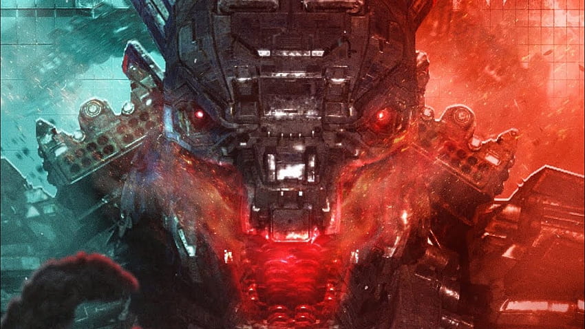 MechaGodzilla се събужда и става King Ghidorah [Godzilla vs. Kong].. , Mechagodzilla 2021 HD тапет