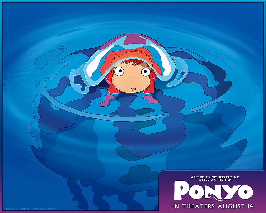 Ponyo, sea, amazing, ocean HD wallpaper