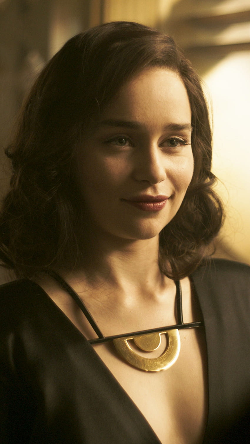 Emilia Clarke นักแสดงหญิงฮอลลีวูด สวยงาม วอลล์เปเปอร์โทรศัพท์ HD