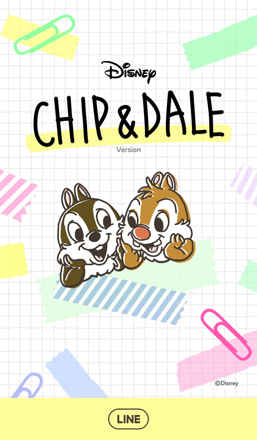 Chip N Dale Stationery Line Chip Dale Hd Phone Wallpaper Pxfuel