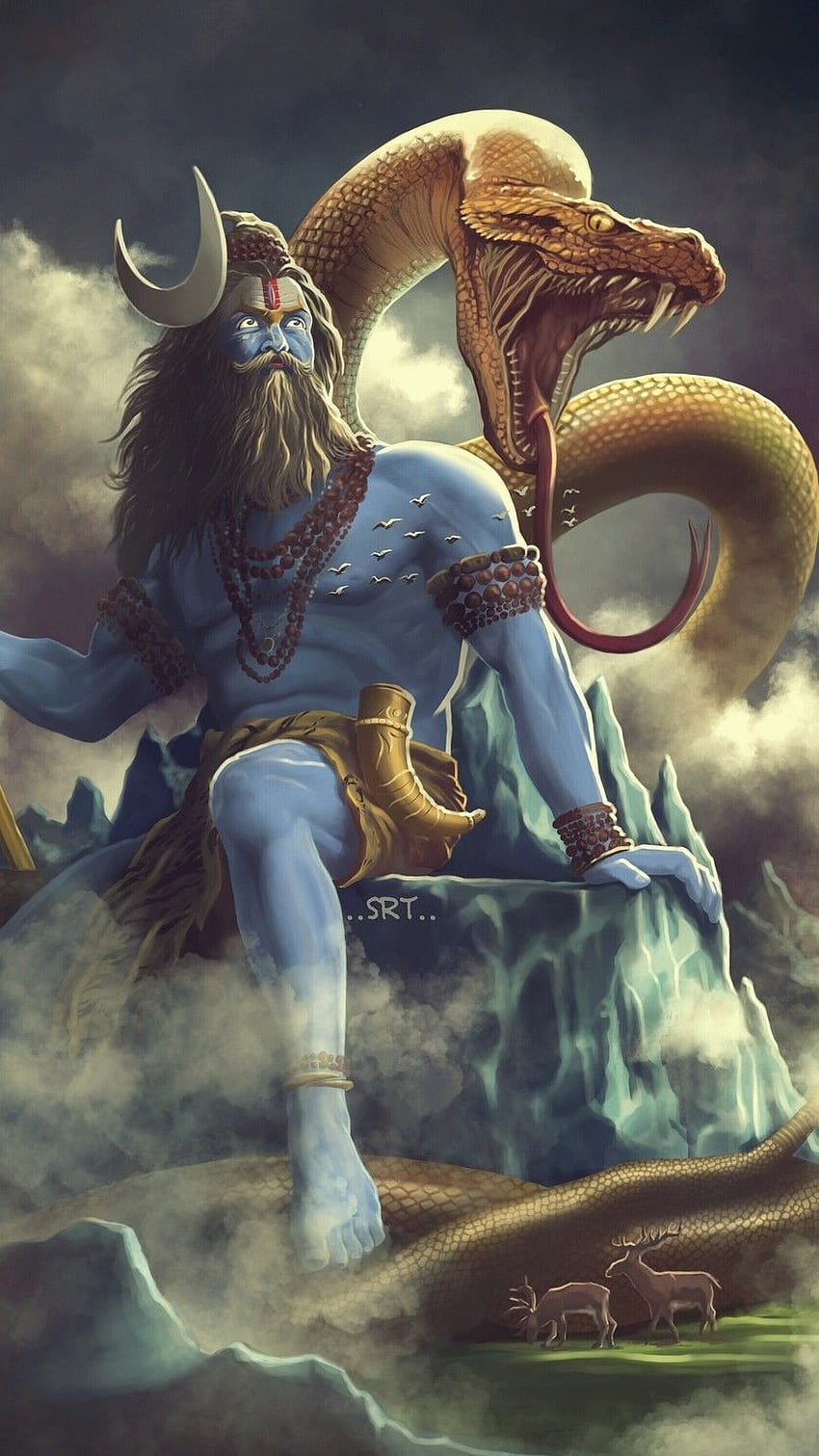 Rudra Shiva, Animated, rudra avatar HD phone wallpaper | Pxfuel