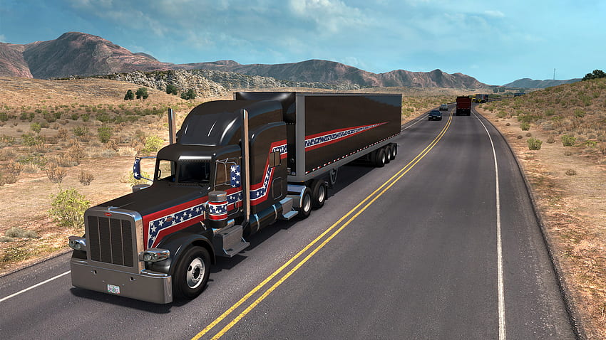 American Truck Simulator - Classic Stripes Paint Jobs Pack on Steam HD wallpaper