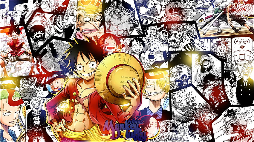 Anime Estética One Piece , One Piece Gif papel de parede HD