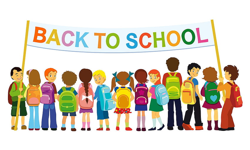 Home, First Day of School HD wallpaper