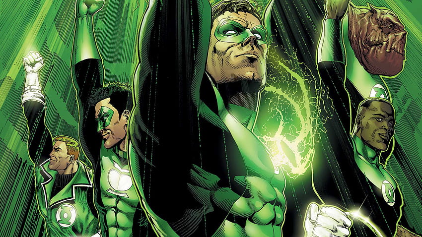 Reading Through Green Lantern: Rebirth, Green Lantern Comic HD wallpaper