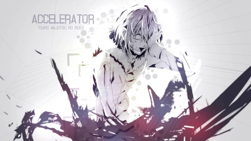 Toaru Kagaku no Accelerator - Accelerator  Фан арт, Мультфильмы, Аниме