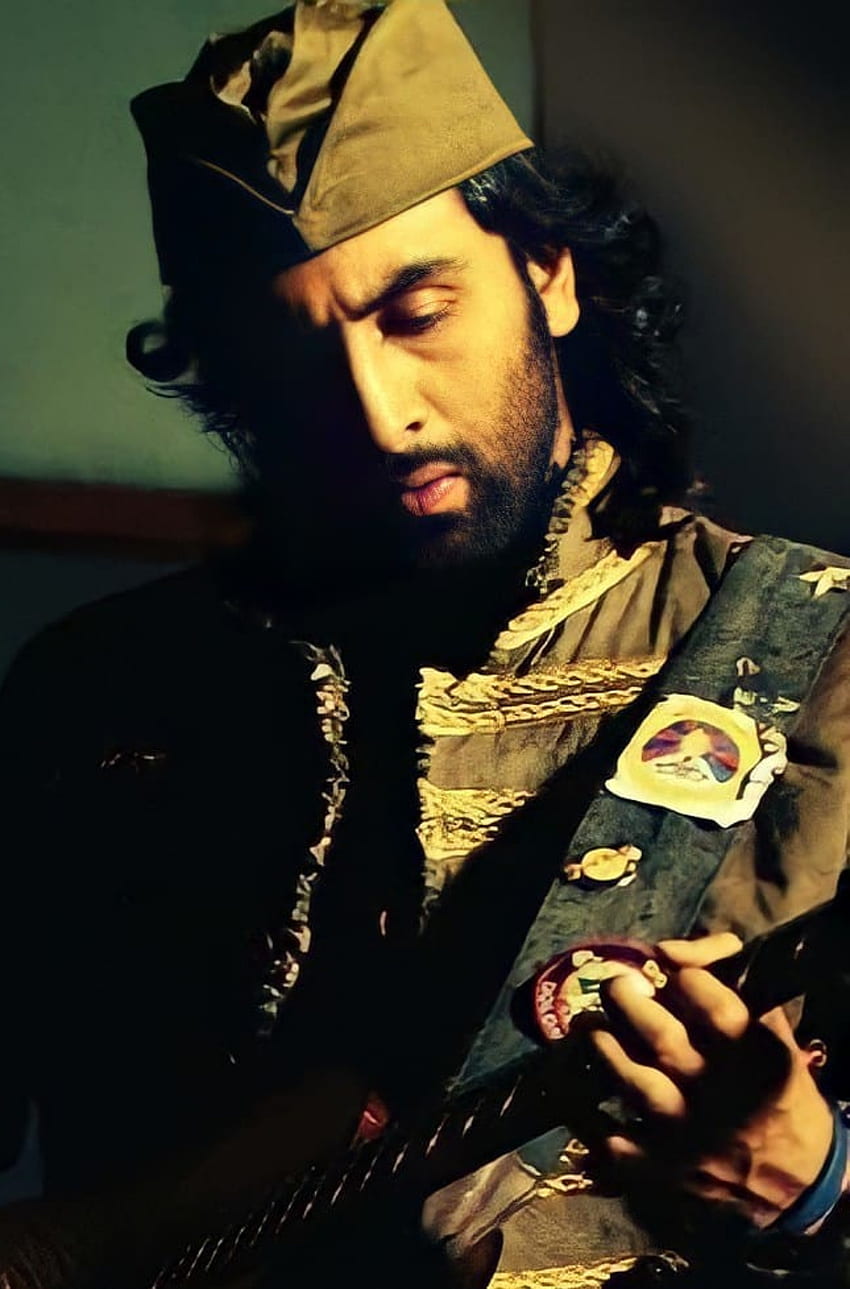 Ranbir Kapoordesign de modaartes cênicasFilme de Bollywoodestrela do rock Papel de parede de celular HD