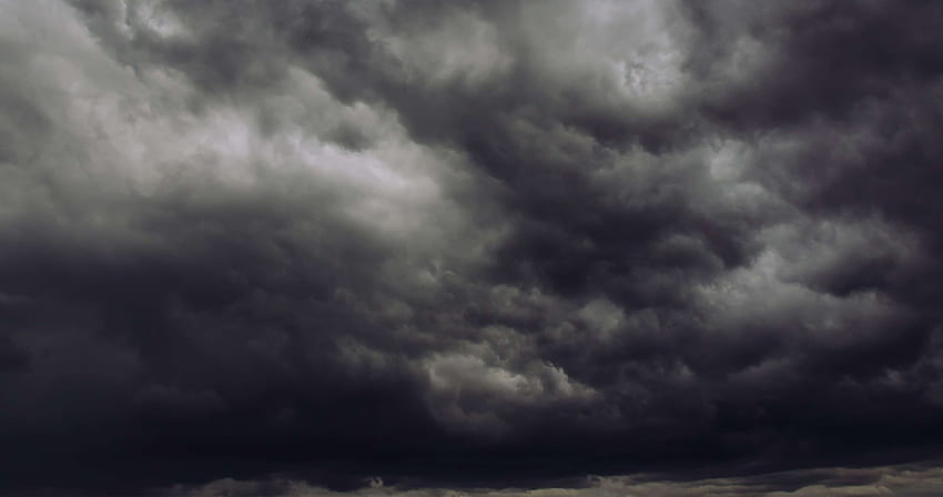 dark clouds, storm, thunderstorm, Dark Rain Storm HD wallpaper