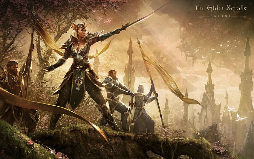 Elder Scrolls ออนไลน์: Queen Ayrenn The Elder Scrolls วอลล์เปเปอร์ HD