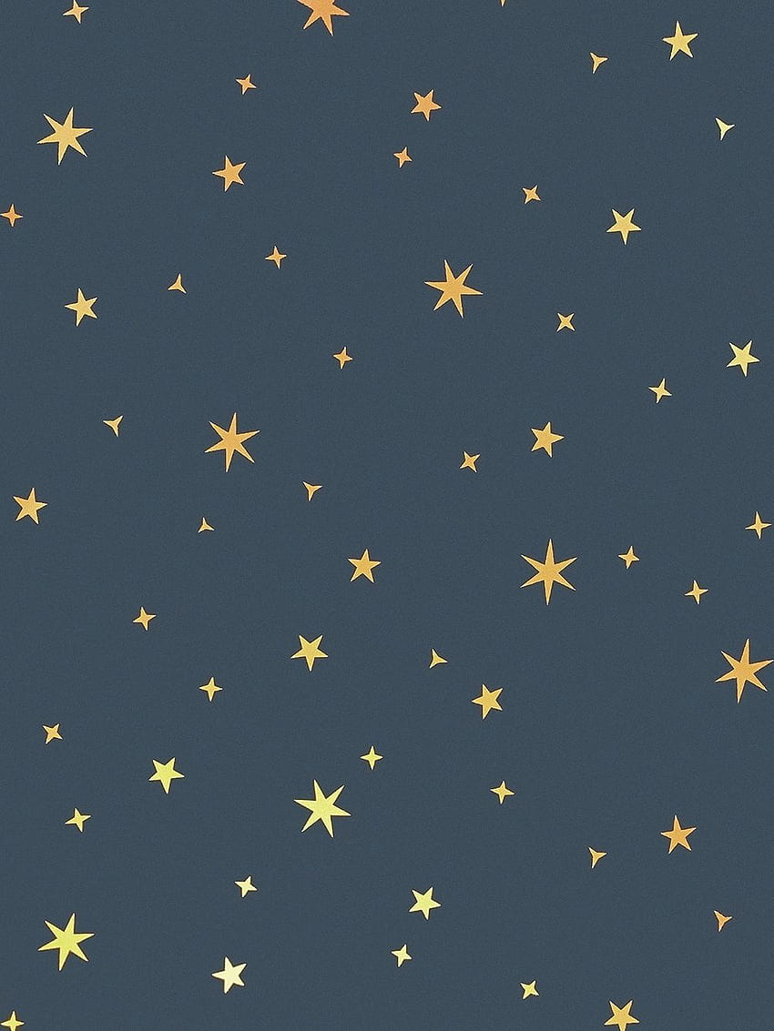 Midnight Blue Starry Sky Ceiling . Victorian Home Design, Vintage Star HD phone wallpaper