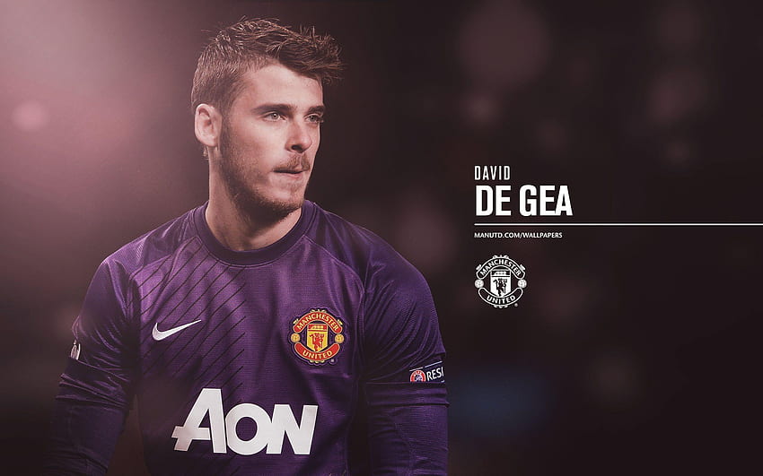 David De Gea at Manchester United. Man Utd Core, Manchester United Players HD wallpaper