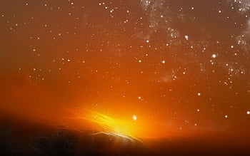 Orange Blue Galaxy Space Background Graphic by Rizu Designs · Creative  Fabrica